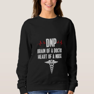 Sweatshirt Femmes Dnp Docteur De Pratique Infirmière Cerveau