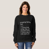 Sweatshirt FEMMES DRIPPER SPRINGS FILLE TX TEXAS Funny City H (Devant entier)