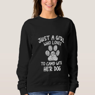 Sweatshirt Femmes Drôle Chemises De Camping Pour Femmes Chemi