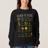 Sweatshirt Femmes En Science (Devant)