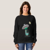 Sweatshirt Femmes Enlevées Par Sloth Alpaca (Devant entier)