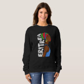 Sweatshirt Femmes Érythrée Patrimoine érythréen africain Ethn (Devant entier)