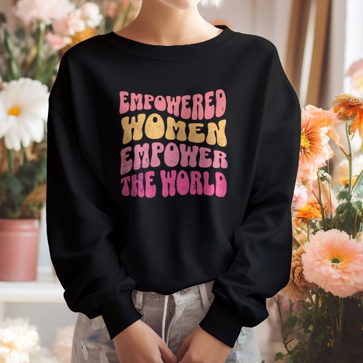 Sweatshirt Femmes femmes modernes féministes puissance