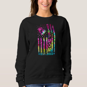 Sweatshirt Femmes Femmes Promues Belle-mère 2023 Fête des Mèr