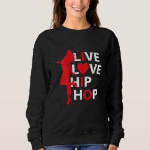 Sweatshirt Femmes hip hop vêtements de danse filles 90s costu