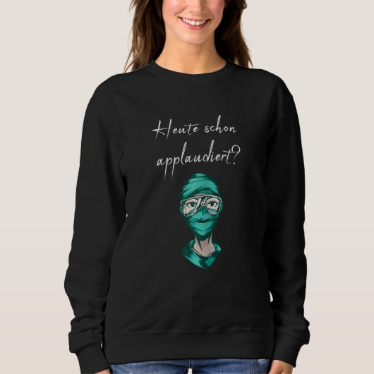 Sweatshirt Femmes Infirmière dit infirmière (Devant)