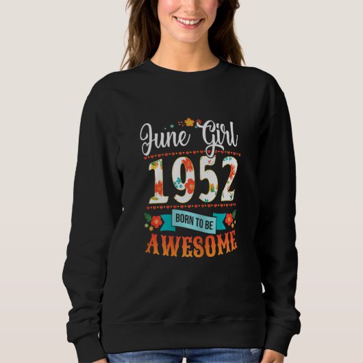 Sweatshirt Femmes Juin 1993 29 Anniversaire Pour Hommes (Devant)
