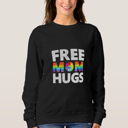 Sweatshirt Femmes Libérez Maman Hugs (Devant)