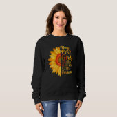 Sweatshirt Femmes Mai Filles 1982 40e anniversaire 40 ans (Devant entier)