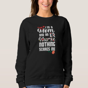 Sweatshirt Femmes Maman Urgence Infirmière Infirmière Cna Mèr