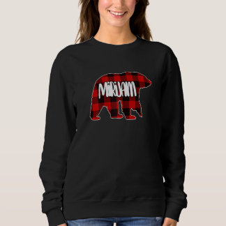 Sweatshirt Femmes Mirijam Ours Personnalisé Rouge Buffalo Pla