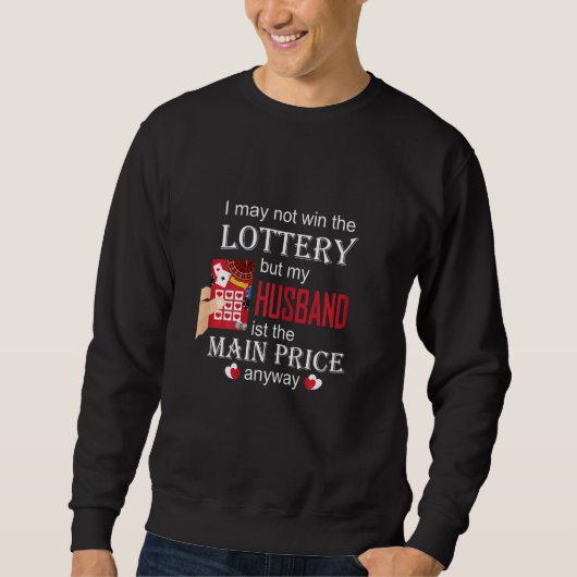 Sweatshirt Femmes Mon Mari Est Le Prix Principal I Romantic V (Devant)
