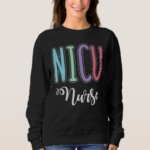 Sweatshirt Femmes Nicu Nurse Nurse Student Future Preemie Ap