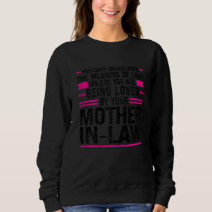 Sweatshirt FEMMES On Ne Peut Pas Signifier Mère En Droit Fill