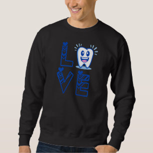 Sweatshirt Femmes Pour Assistante Dentaire Hygiéniste Ou Pers