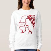 SWEATSHIRT FEMMES POUR TRUMP (Devant)