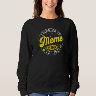 Sweatshirt Femmes promues au rang de mème 2023 Tournesol Gros