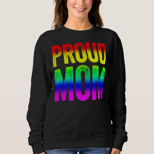 Sweatshirt Femmes Queer Fier Maman Lesbienne Lgbtq Pride Mois
