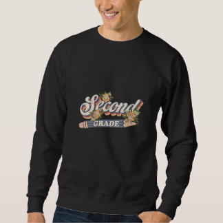 Sweatshirt Femmes Retour à l'école Deuxième année 2e année Cr