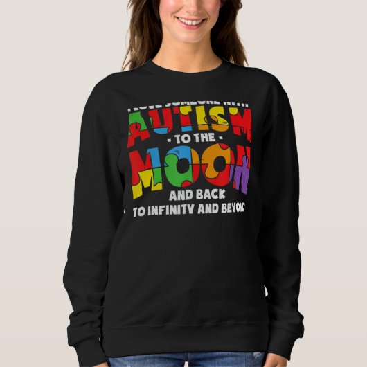 Sweatshirt Femmes Sensibilisation sur l'autisme Soutien Autis (Devant)