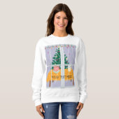 SWEATSHIRT FENÊTRE NOËL (Devant entier)