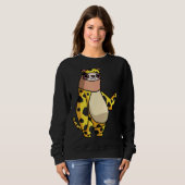 Sweatshirt Fente En Costume Cheetah Pas Vite Pas Fente Furieu (Devant entier)