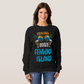 Sweatshirt Fenwick Island Delaware Beaches Vacation Party Mat (Devant entier)