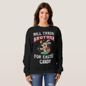 Sweatshirt Fera Le Fraternité Pour Les Bonbons De Pâques Lapi (Devant entier)