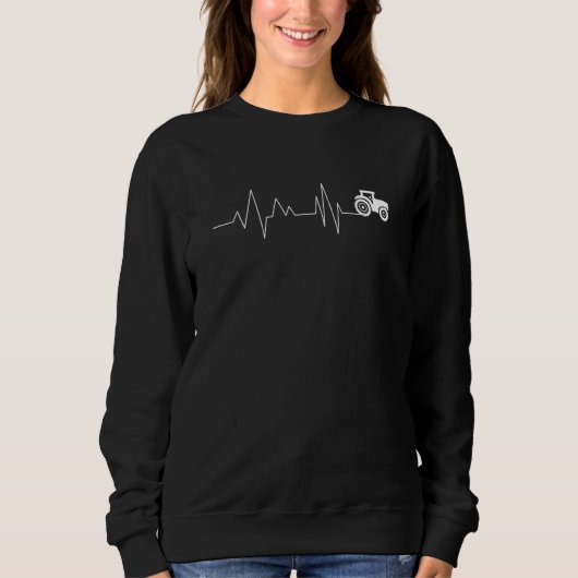 Sweatshirt Ferme agricole Hebeat Tractor (Devant)