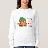 Sweatshirt Féroce, Fourrure, et Festif (Devant)