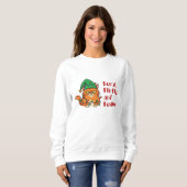 Sweatshirt Féroce, Fourrure, et Festif (Devant entier)