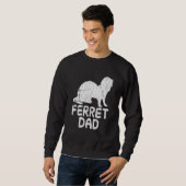 Sweatshirt Ferret Papa (Devant entier)