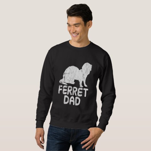 Sweatshirt Ferret Papa (Devant entier)