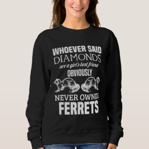 Sweatshirt Ferret Pour Femmes Hommes Enfant Tee