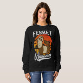 Sweatshirt Ferret Whisperer (Devant entier)