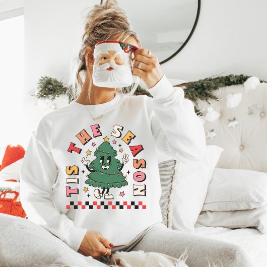 Sweatshirt Festif, Cette Saison