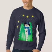 Sweatshirt Festif et amusant (Devant)