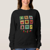 Sweatshirt "Festive Christmas Stamp Collection (Devant)