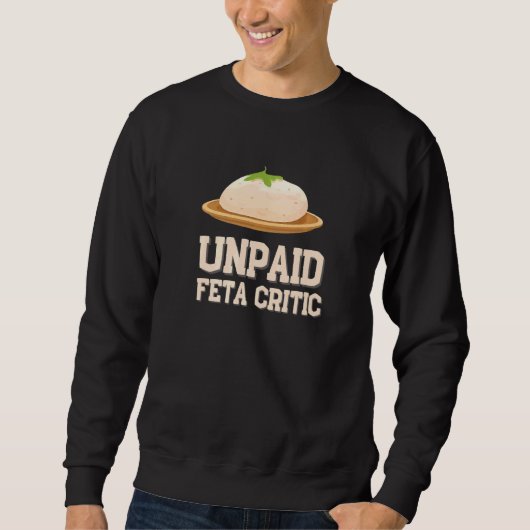 Sweatshirt Feta Grec Fromage Feta Et Grec (Devant)