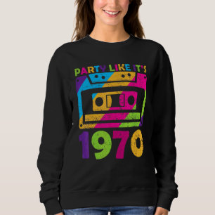 Sweatshirt Fête comme si c'était 1970 Rétro Tenue de soirée 7