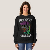 Sweatshirt Fête de chat DJ Félin Fort Chat (Devant entier)