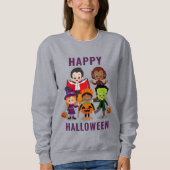 Sweatshirt Fête de costumes mignons pour enfants à Halloween (Devant)