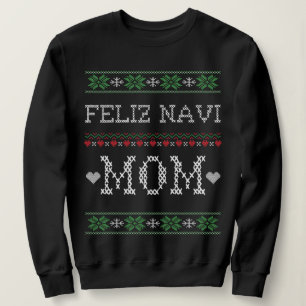 SWEATSHIRT FÊTE DE FÊTE NAVI MOM