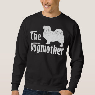 Sweatshirt Fête de la mère de maman du chien espagnol tibétai