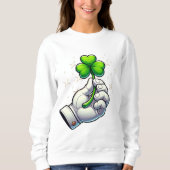 Sweatshirt Fête de la Saint Patrick. (Devant)