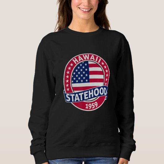Sweatshirt Fête de l'État d'Hawaii (Devant)