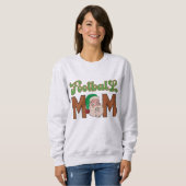 Sweatshirt Fête de maman du football (Devant entier)