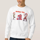 Sweatshirt Fête de Noël (Devant)