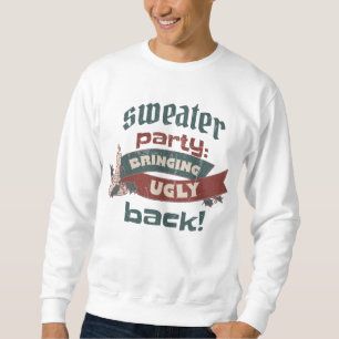 SWEATSHIRT FÊTE DE NOËL DIFFICILE À RETOURNER