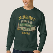SWEATSHIRT FÊTE DE NOËL DIFFICILE À RETOURNER (Devant)